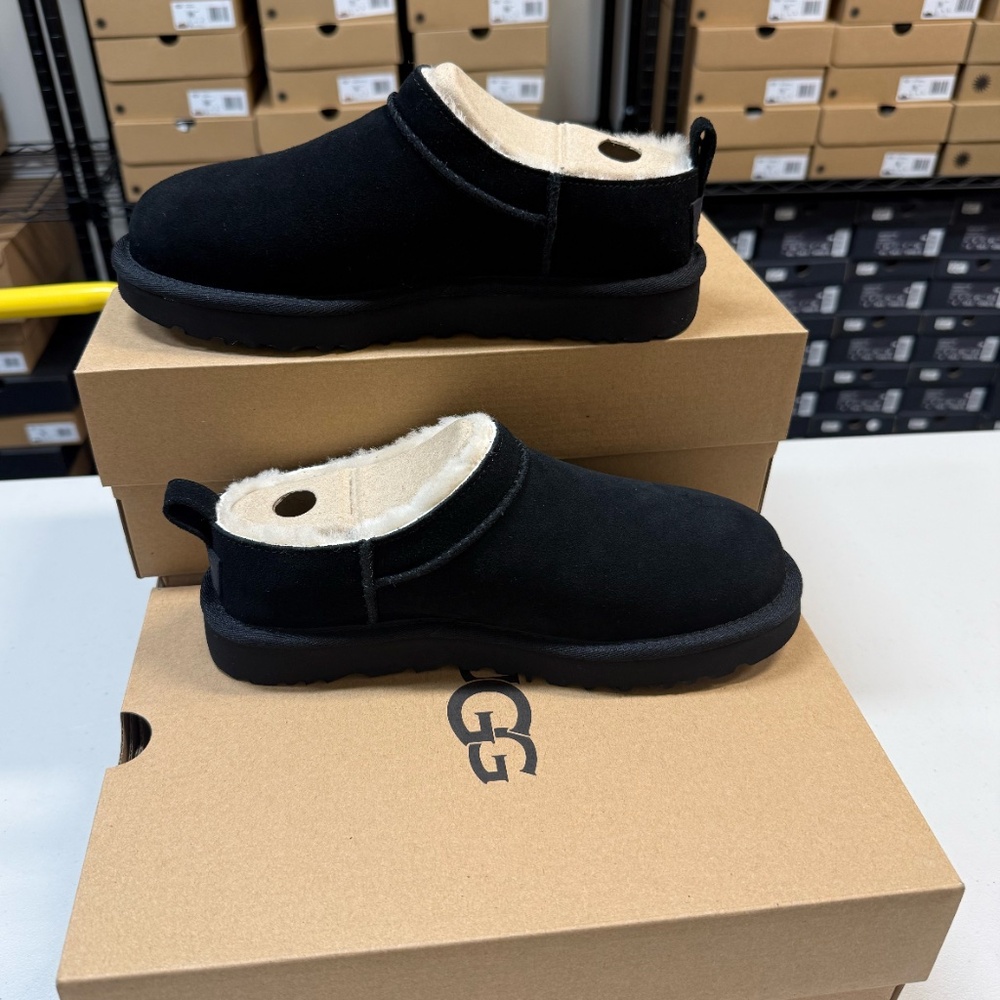 UGG WOMEN'S CLASSIC MICRO (BLK)